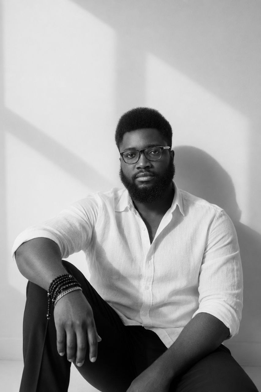 Portrait photograph of Chigozie MMAD, the person behind the customer-acquisition work